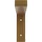 Ekena Millwork Steel Truss Shelf Bracket, Hammered Gold 2"W x 10"D x 7 1/4"H BKTM02X10X07TSHGO - alternate 3